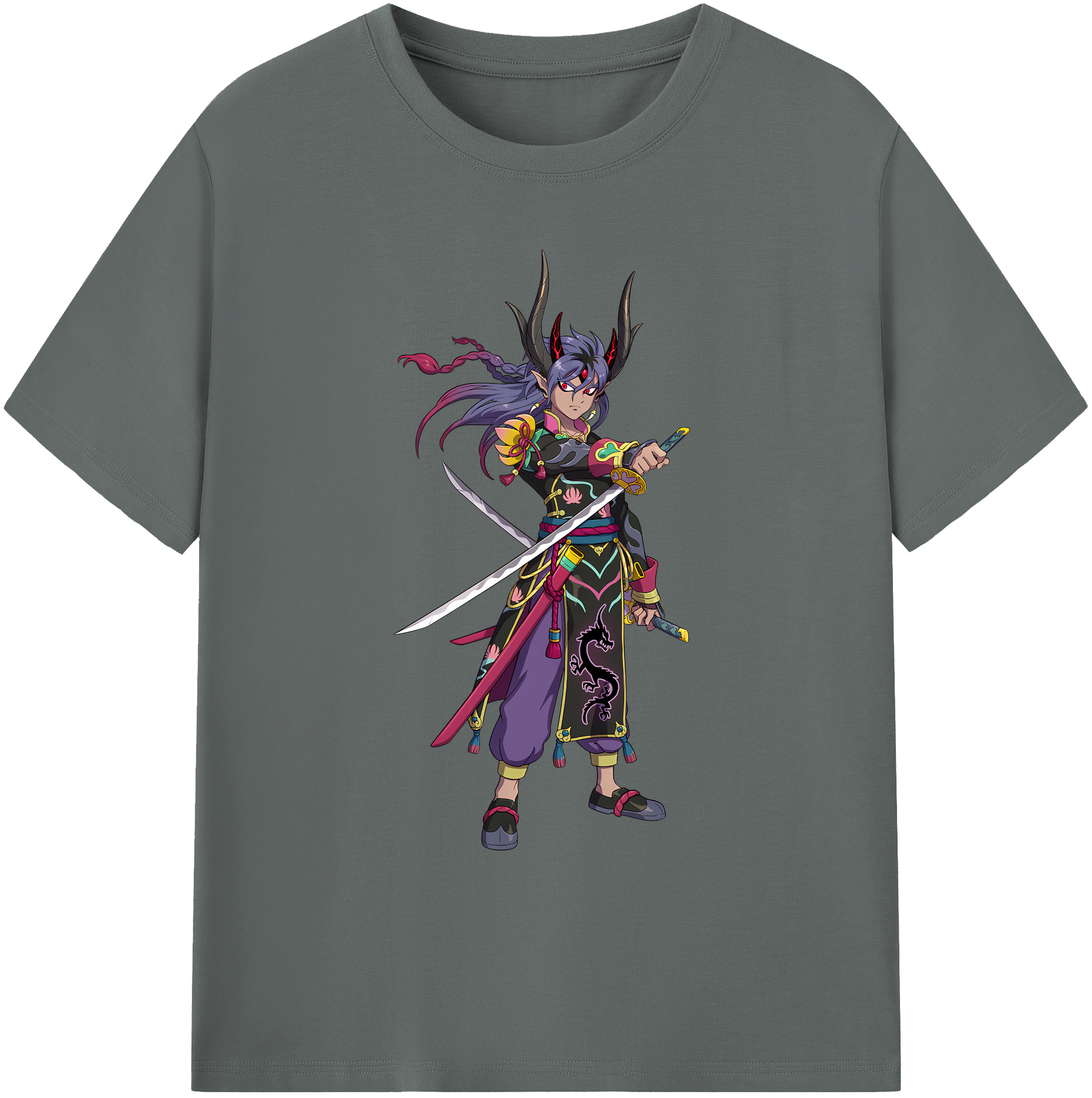 （画像用） 妖怪ウォッチ Yo-kai Watch 綿100％ メンズ半袖Tシャツ｜肌触りやわらか＆通気性